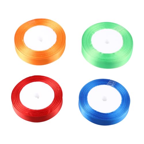 AKOOSY 8 Stück Diy -material Dekoratives Band Geschenkverpackungsband Partydekoration Satinband Wickelband AKOOSY 8 Stück Diy -material Dekoratives Band Geschenkverpackungsband Partydekoration Satinband Wickelband von AKOOSY