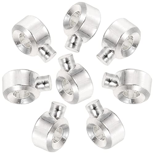 AKOOSY 8 Stück Schmuckzubehör Armbänder Haken für armbandverschluss schmuckherstellung schmuck werkzeug Schmuckteile DIY liefert Halskettenverbinder selber machen 14 Karat Gold Silver AKOOSY 8 Stück Schmuckzubehör Armbänder Haken für armbandverschluss schmuckherstellung schmuck werkzeug Schmuckteile DIY liefert Halskettenverbinder selber machen 14 Karat Gold Silver von AKOOSY