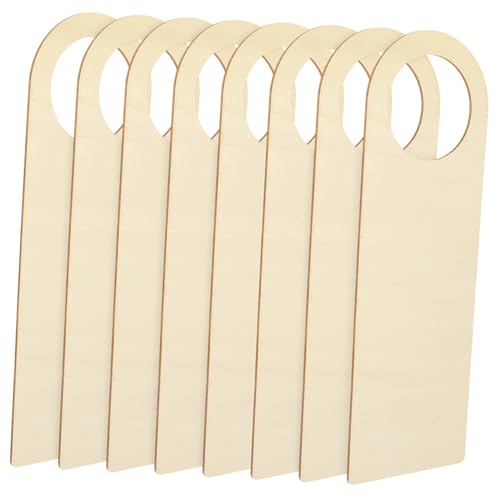 AKOOSY 8Stücke DIY Holz Türschild für Unvollendete Türhänger zum Selbermachen für Bastelprojekte im Innen und Außenbereich Langlebigem Holz Fördert AKOOSY 8Stücke DIY Holz Türschild für Unvollendete Türhänger zum Selbermachen für Bastelprojekte im Innen und Außenbereich Langlebigem Holz Fördert von AKOOSY