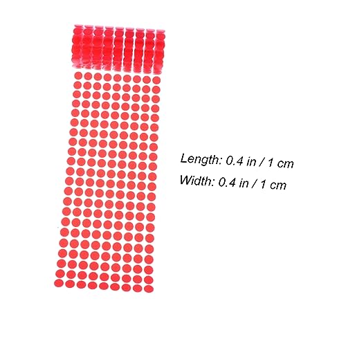 AKOOSY 900 Stück Rund Selbstklebende Klettpunkte Polyester Nylon Stark Haftend Doppelseitige Klettband Aufkleber für DIY Markierung und Befestigung AKOOSY 900 Stück Rund Selbstklebende Klettpunkte Polyester Nylon Stark Haftend Doppelseitige Klettband Aufkleber für DIY Markierung und Befestigung von AKOOSY