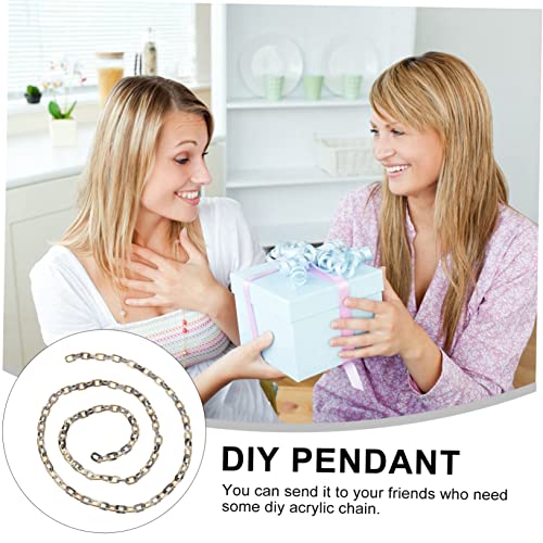 AKOOSY Acryl Kette DIY Schmuck Zubehör Abnehmbare Vielseitige Gliederkette Gold und Marmor Dekorative Ketten für Taschen Kleidung und Schmuckherstellung Handliche Bastelmaterialien AKOOSY Acryl Kette DIY Schmuck Zubehör Abnehmbare Vielseitige Gliederkette Gold und Marmor Dekorative Ketten für Taschen Kleidung und Schmuckherstellung Handliche Bastelmaterialien von AKOOSY