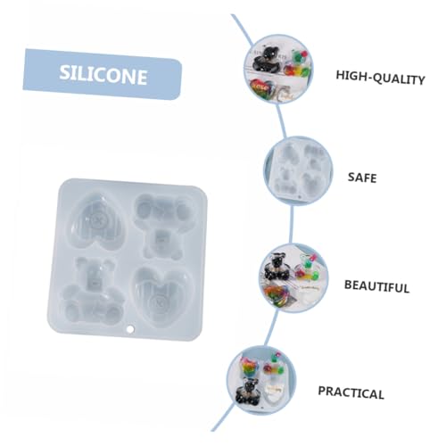 AKOOSY Bären silikonform für DIY Kristall Harz Schmuck Epoxidharz Form Flexible Transparente Bär Dekoration Form für Kuchen Schokolade Fondant und Bastelarbeiten AKOOSY Bären silikonform für DIY Kristall Harz Schmuck Epoxidharz Form Flexible Transparente Bär Dekoration Form für Kuchen Schokolade Fondant und Bastelarbeiten von AKOOSY
