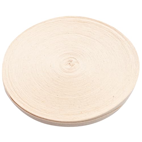 AKOOSY Baumwollband Fischgrätmuster Schrägband Nähen DIY Geschenkband Kleidung Einfassband Strapazierfähiges Ripsband für Handwerk und Basteln von AKOOSY