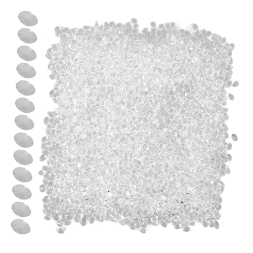 AKOOSY Beutel Transparente Formbare Thermoplast Perlen Vielseitige Diy Kunststoffpellets zum Modellieren Hitzeverformbare Kunststoffkügelchen für Bastelprojekte von AKOOSY