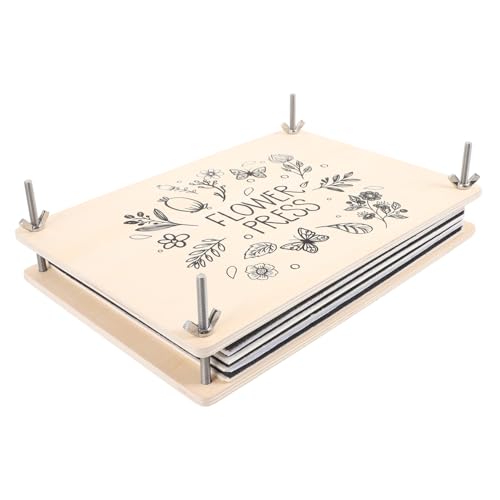 AKOOSY Blumenpresse Set Groß Professionelles Pflanzenpresswerkzeug für Getrocknete Blumen DIY Bastelset für Scrapbooking Hochzeitseinladungen und Kreative Naturdeko AKOOSY Blumenpresse Set Groß Professionelles Pflanzenpresswerkzeug für Getrocknete Blumen DIY Bastelset für Scrapbooking Hochzeitseinladungen und Kreative Naturdeko von AKOOSY