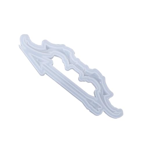 AKOOSY Bogen und Silikonform DIY Epoxidharzform mit Gummibändern Antihaft Gießform für Kreative Bastelprojekte und Schmuckherstellung AKOOSY Bogen und Silikonform DIY Epoxidharzform mit Gummibändern Antihaft Gießform für Kreative Bastelprojekte und Schmuckherstellung von AKOOSY