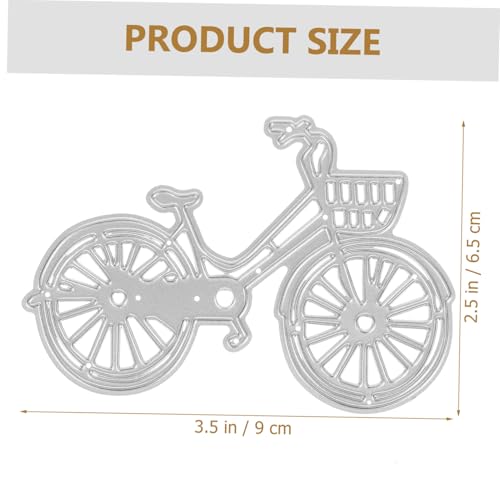 AKOOSY Carbon Steel Fahrrad Stanzform für Kartenherstellung Robustes Schneidewerkzeug für Scrapbooking DIY Prägeschablone für Fotoalben und Papierbastelarbeiten Wiederverwendbar AKOOSY Carbon Steel Fahrrad Stanzform für Kartenherstellung Robustes Schneidewerkzeug für Scrapbooking DIY Prägeschablone für Fotoalben und Papierbastelarbeiten Wiederverwendbar von AKOOSY