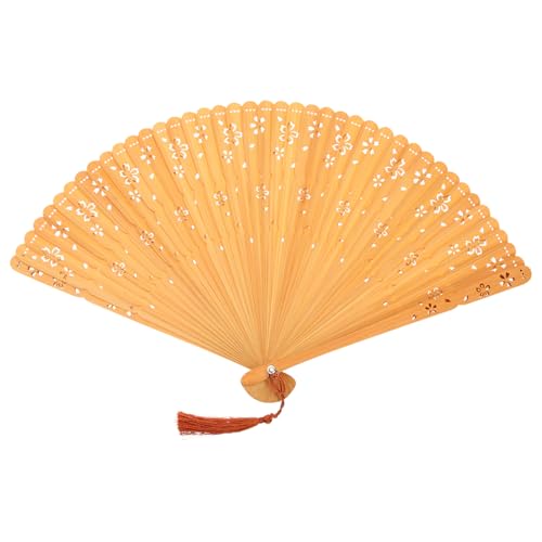 AKOOSY Chinesischer Faltbarer Handfächer aus Stabilem Handgefertigt mit Quaste Antikes Design für Tanz Performance Sommerreise und Dekoration Leicht zu Öffnen und Zusammenklappen AKOOSY Chinesischer Faltbarer Handfächer aus Stabilem Handgefertigt mit Quaste Antikes Design für Tanz Performance Sommerreise und Dekoration Leicht zu Öffnen und Zusammenklappen von AKOOSY