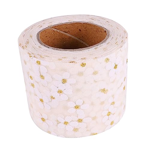 AKOOSY DIY Mullband mit Kleinen Pflaumenblüten Yards Netzband für Kleidung Haarschmuck und Bastelprojekte Leicht und Langlebig für Dekoration AKOOSY DIY Mullband mit Kleinen Pflaumenblüten Yards Netzband für Kleidung Haarschmuck und Bastelprojekte Leicht und Langlebig für Dekoration von AKOOSY