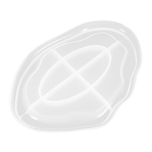 AKOOSY DIY Silikonform Wolkenförmige Ovale Platte Gießform für Schmucktablett Servierteller Bastelset Flexibel Geruchsneutral Langlebig für Kreative Dekoration AKOOSY DIY Silikonform Wolkenförmige Ovale Platte Gießform für Schmucktablett Servierteller Bastelset Flexibel Geruchsneutral Langlebig für Kreative Dekoration von AKOOSY