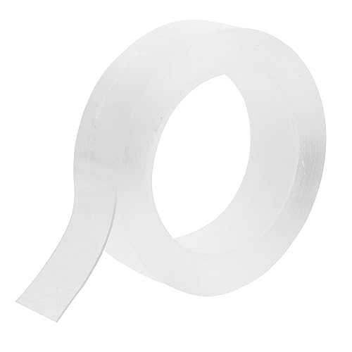 AKOOSY Doppelseitiges Nano Klebeband Transparent Waschbar Stark für Fotos und Zuhause Wiederverwendbar Spurlos für Teppiche und Dekoration von AKOOSY