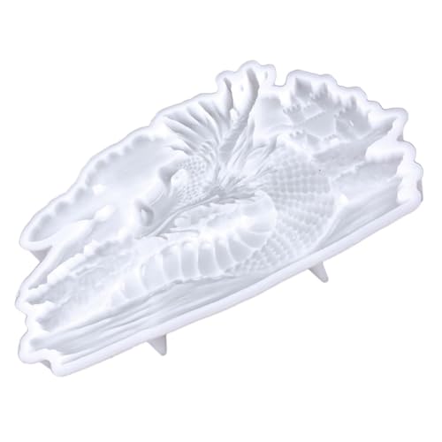 AKOOSY Dragon Head Silikonform für Gießharz Flexibles DIY Modell für Wanddekoration für Kreative Bastelprojekte und an von AKOOSY