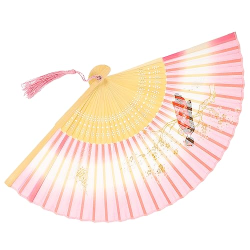 AKOOSY Faltfächer Retro Handfächer mit Quaste Antik Design für Tanz Hochzeit Party Dekoration Leicht Tragbar und Chinesischer Stil Sichere Materialien aus AKOOSY Faltfächer Retro Handfächer mit Quaste Antik Design für Tanz Hochzeit Party Dekoration Leicht Tragbar und Chinesischer Stil Sichere Materialien aus von AKOOSY