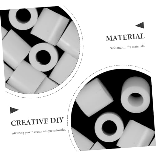AKOOSY Feste Schmelzperlen DIY Bastelset für Kreative Puzzleperlen Ungiftig Plastik Bastelmaterial Feinmotorik Eltern Junge Mädchen Aktivität Weiß AKOOSY Feste Schmelzperlen DIY Bastelset für Kreative Puzzleperlen Ungiftig Plastik Bastelmaterial Feinmotorik Eltern Junge Mädchen Aktivität Weiß von AKOOSY