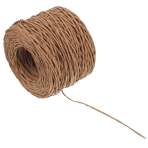 AKOOSY Geschenkpapier Kordel Papierband zum Binden von Geschenkboxen und Partydekoration Nachhaltige Vielseitige Papierkordel für DIY Verpackung Teepakete und Besondere Anlässe von AKOOSY