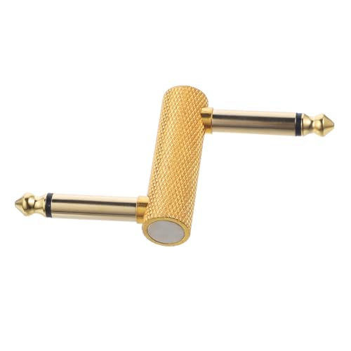 AKOOSY Gitarren Patch Kabel Förmiger Effektpedal Stabiler Klinkenstecker für Instrumente Kompakte Bauweise für Pedalboards Langlebige Konstruktion für Klaren von AKOOSY