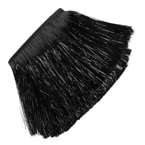 AKOOSY Gold Silber Pet Lametta Fransenband Schwarzes Silk Fransen Nähbares Party für Kleidung Haar und Schuhaccessoires DIY Festtagsdeko AKOOSY Gold Silber Pet Lametta Fransenband Schwarzes Silk Fransen Nähbares Party für Kleidung Haar und Schuhaccessoires DIY Festtagsdeko von AKOOSY