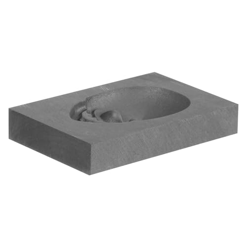 AKOOSY Graphit Gussform Schädel Form Hochdichte Barrenform Wärmeleitfähig Schnelles Schmelzen DIY Gießform für Gold Silber Kupfer Labor Schul Wissenschaft Anwendung AKOOSY Graphit Gussform Schädel Form Hochdichte Barrenform Wärmeleitfähig Schnelles Schmelzen DIY Gießform für Gold Silber Kupfer Labor Schul Wissenschaft Anwendung von AKOOSY