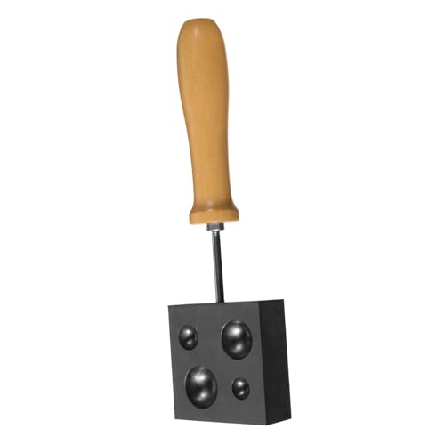 AKOOSY Graphit gießform Halbkreisform Präzise Abmessungen Langlebig Holz graphit Material für Glasblasen Lampenherstellung DIY Gießwerkzeug für Konstante Produktqualität von AKOOSY