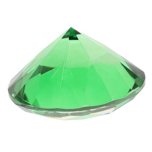 AKOOSY Grüner Künstlicher Dekodiamant mit Geschliffenem für Hochzeit Dekoration Romantisches Ornament AKOOSY Grüner Künstlicher Dekodiamant mit Geschliffenem für Hochzeit Dekoration Romantisches Ornament von AKOOSY