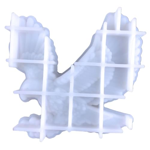 AKOOSY Halbrelief Adler Silikonform Epoxidharzform Flexibel Langlebig für DIY Wanddekoration Handgefertigt Geruchsneutral Praktische Gießform von AKOOSY