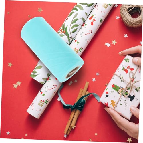 AKOOSY Hochzeitsfeier Tischdeko Tüllband Geschenkverpackung Tüll Festliche Tischdeko für Party Zeremonie DIY Basteln von AKOOSY