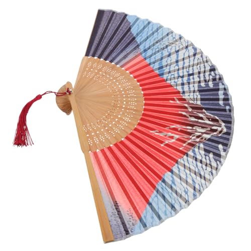 AKOOSY Japanischer Faltfächer aus und Seide Handlicher Dekorativer Fächer mit Vintage Muster Faltbarer Handfächer für Tanz Hochzeit Party und Wohnkultur AKOOSY Japanischer Faltfächer aus und Seide Handlicher Dekorativer Fächer mit Vintage Muster Faltbarer Handfächer für Tanz Hochzeit Party und Wohnkultur von AKOOSY