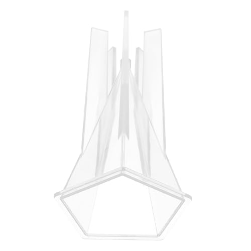 AKOOSY Kegelförmige Kerzenformen Acryl DIY Wachskerzenformen für Aromatherapie Transparente Gießformen zur Herstellung von Duftkerzen für Bastelprojekte von AKOOSY
