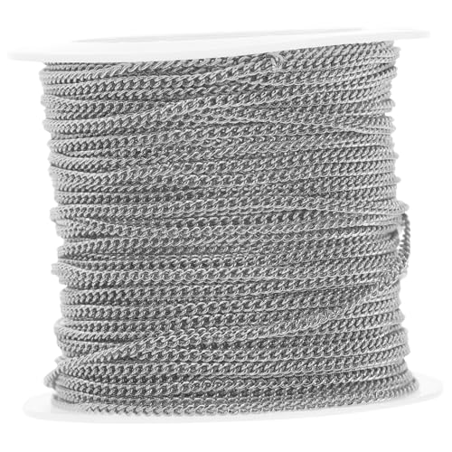 AKOOSY Kupferkette DIY Schmuck Zubehör Halbfertig Material Langlebig Glatt Poliert Hautfreundlich für Halsketten und Bastelarbeiten AKOOSY Kupferkette DIY Schmuck Zubehör Halbfertig Material Langlebig Glatt Poliert Hautfreundlich für Halsketten und Bastelarbeiten von AKOOSY