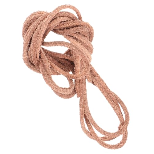 AKOOSY Lederband Rundes Rindslederseil Robustes DIY Bastelband für Armbänder Schmuck und rutschfeste Axtgriffumwicklung Vielseitig Zuschneidbar Langlebiges Zubehör AKOOSY Lederband Rundes Rindslederseil Robustes DIY Bastelband für Armbänder Schmuck und rutschfeste Axtgriffumwicklung Vielseitig Zuschneidbar Langlebiges Zubehör von AKOOSY