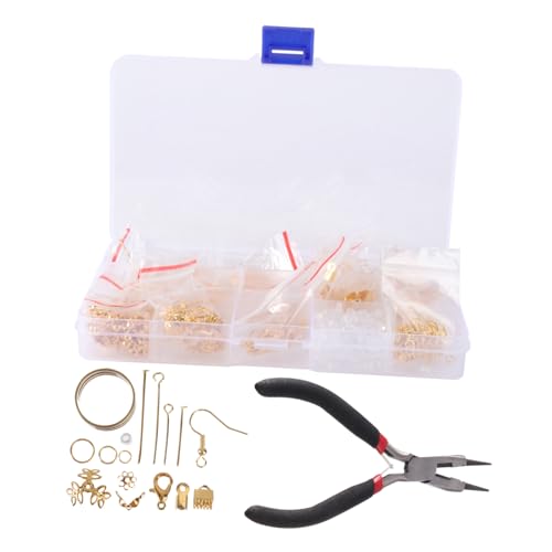 AKOOSY Lobster Verschluss mit Zange Teilig Langlebiges Schmuckzubehör für Halsketten Armbänder DIY Bastelmaterial für Handgemachten Schmuck zum Selbermachen und Dekorieren AKOOSY Lobster Verschluss mit Zange Teilig Langlebiges Schmuckzubehör für Halsketten Armbänder DIY Bastelmaterial für Handgemachten Schmuck zum Selbermachen und Dekorieren von AKOOSY