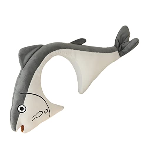 AKOOSY Lustiger Fisch Form Haarreifen Foto Requisite Leichtes Sicheres Material Bequemer Party Haarschmuck für Cosplay Outdoor Festliche Langlebig Hochwertige Verarbeitung von AKOOSY