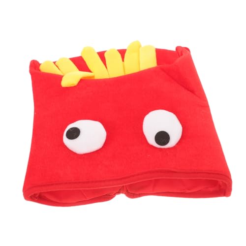 AKOOSY Lustiger Pommes Frites Partyhut Halloween Kostüm Mütze Unisex French Fries Kopfbedeckung für Karneval und Mottofeier AKOOSY Lustiger Pommes Frites Partyhut Halloween Kostüm Mütze Unisex French Fries Kopfbedeckung für Karneval und Mottofeier von AKOOSY