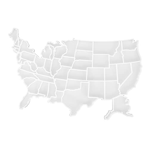 AKOOSY Map Puzzle Gussform aus Flexiblem Silikon DIY Bastelset für Glatte Oberfläche für Einfaches Entformen Robust und Formstabil Leicht zu Reinigen für Epoxidharz und Gießformen AKOOSY Map Puzzle Gussform aus Flexiblem Silikon DIY Bastelset für Glatte Oberfläche für Einfaches Entformen Robust und Formstabil Leicht zu Reinigen für Epoxidharz und Gießformen von AKOOSY
