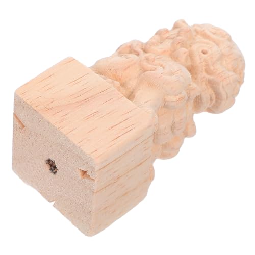 AKOOSY Massive Holzsäulen Köpfe Löwenmotiv Europäischer Stil Kunstvoll Geschnitzt Robuste Holzdeko für Möbelstützen Stabilisierend und Dekorativ Passend für Bettrahmen Tische Stühle AKOOSY Massive Holzsäulen Köpfe Löwenmotiv Europäischer Stil Kunstvoll Geschnitzt Robuste Holzdeko für Möbelstützen Stabilisierend und Dekorativ Passend für Bettrahmen Tische Stühle von AKOOSY