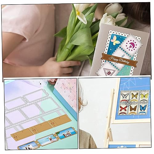 AKOOSY Metall Stanzschablonen für Kartenbasteln Langlebige Stabile Stahl Stanzformen Vielseitig Einsetzbar für Scrapbooking Party und Albumdekoration Einfache Handhabung Kreative DIY AKOOSY Metall Stanzschablonen für Kartenbasteln Langlebige Stabile Stahl Stanzformen Vielseitig Einsetzbar für Scrapbooking Party und Albumdekoration Einfache Handhabung Kreative DIY von AKOOSY