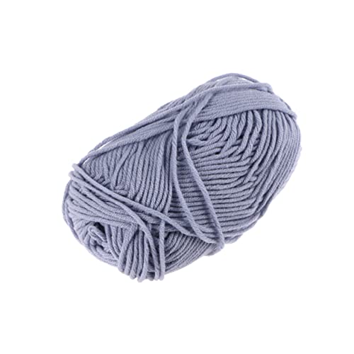 AKOOSY Milch-Baumwoll-Garn Häkelgarn Baumwolle klobige Wolle Schal weiches Garn Häkelgarn aus Baumwolle scarf hand knitting Baumwollgarn zum Stricken Baumwollgarn zum Häkeln Light Grey AKOOSY Milch-Baumwoll-Garn Häkelgarn Baumwolle klobige Wolle Schal weiches Garn Häkelgarn aus Baumwolle scarf hand knitting Baumwollgarn zum Stricken Baumwollgarn zum Häkeln Light Grey von AKOOSY
