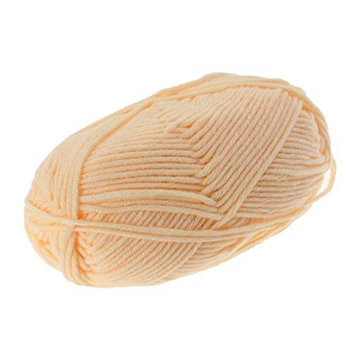 AKOOSY Milch-baumwoll-garn Garne Zum Häkelstricken Creme Häkeln Häkelgarn Wolle Das Schal Klobig Strickgarn Baumwollgarn von AKOOSY