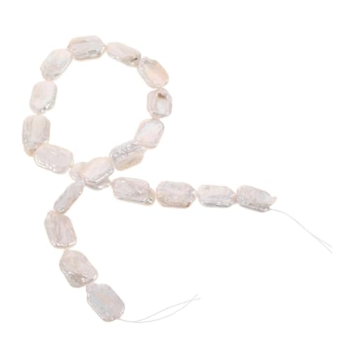AKOOSY Natürliche Unregelmäßige Süßwasser Perlen Flache Einzigartige Spacer Perlen für DIY Schmuckherstellung Ohrringe Armbänder Halsketten von AKOOSY