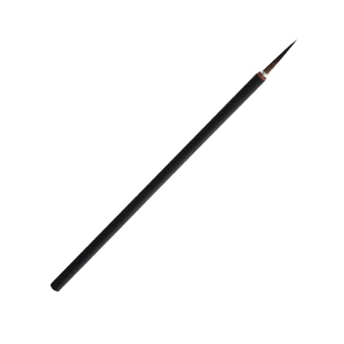 AKOOSY Professioneller Keramikmalerei Pinselstift Feinspitze Handgeführter Detailpinsel Schwarz für Miniaturmalerei Künstler Zubehör für Aquarell Gouache Öl von AKOOSY