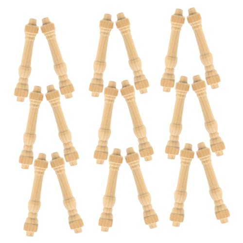 AKOOSY Puppenhaus Zubehör Geländer Miniaturmöbel Für Puppenhaus Miniatur Handläufe Puppenhaus Kulisse Requisiten Puppenhaus Puppenhaus Möbel Aus Holz Birke Beige 24 Stück AKOOSY Puppenhaus Zubehör Geländer Miniaturmöbel Für Puppenhaus Miniatur Handläufe Puppenhaus Kulisse Requisiten Puppenhaus Puppenhaus Möbel Aus Holz Birke Beige 24 Stück von AKOOSY