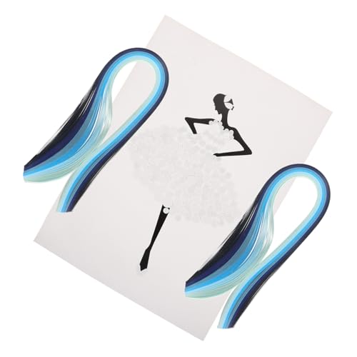 AKOOSY Quilling Set mit Bunten Papierstreifen Vielseitiges DIY Zubehör für Quilling Kunsthandwerk Leicht zu Bedienen für Anfänger und Profis Motivvorlagen für Kreative Papierdekorationen AKOOSY Quilling Set mit Bunten Papierstreifen Vielseitiges DIY Zubehör für Quilling Kunsthandwerk Leicht zu Bedienen für Anfänger und Profis Motivvorlagen für Kreative Papierdekorationen von AKOOSY