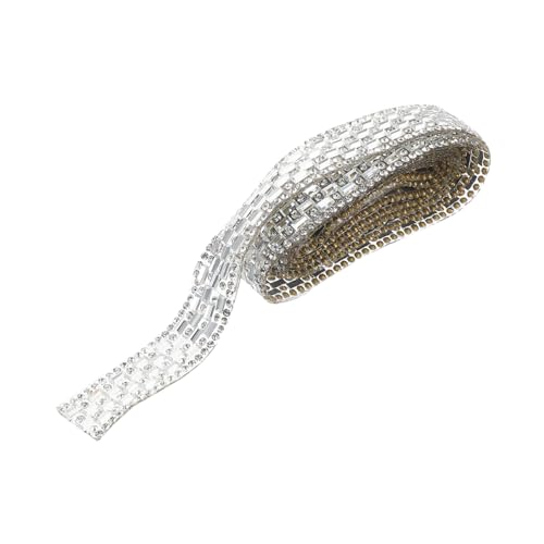 AKOOSY Rhinestone Strassband mit Bügelfunktion Breit Selbstklebend Vielseitig für DIY Bastelarbeiten Handyhüllen Geschenkverpackungen und Schmuckdekorationen AKOOSY Rhinestone Strassband mit Bügelfunktion Breit Selbstklebend Vielseitig für DIY Bastelarbeiten Handyhüllen Geschenkverpackungen und Schmuckdekorationen von AKOOSY