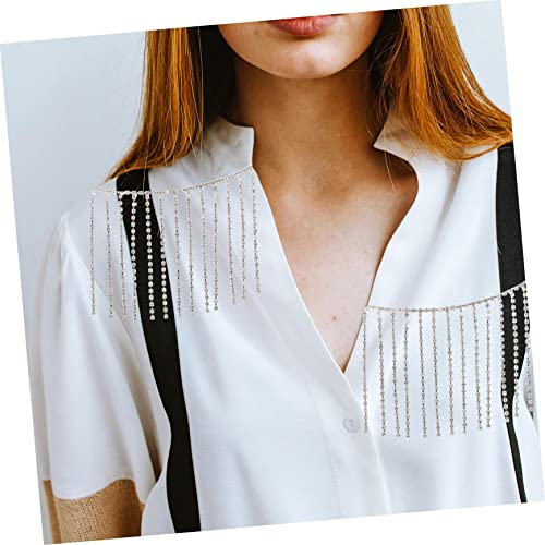 AKOOSY Rhinestone Tassel Chain Strassfransen Schmuckband Langlebig Modisch für Bekleidung DIY Partydekoration AKOOSY Rhinestone Tassel Chain Strassfransen Schmuckband Langlebig Modisch für Bekleidung DIY Partydekoration von AKOOSY