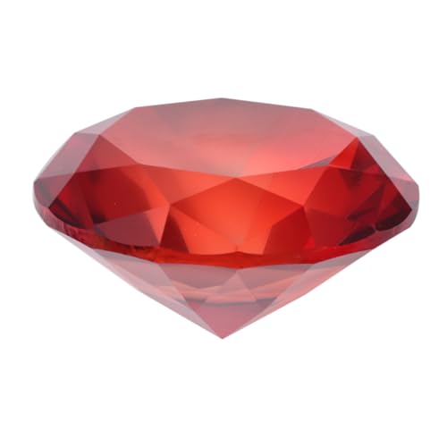 AKOOSY Roter Dekoornament für Hochzeit Brautparty Romantische Tischdekoration Künstlicher Edelstein AKOOSY Roter Dekoornament für Hochzeit Brautparty Romantische Tischdekoration Künstlicher Edelstein von AKOOSY