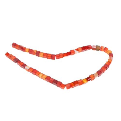 AKOOSY Roter Karneol Würfel Abstandshalter Perlen Quadratische Edelstein Spacer Beads für DIY Schmuckherstellung Armbänder Halsketten Basteln Langlebig und Rutschfest AKOOSY Roter Karneol Würfel Abstandshalter Perlen Quadratische Edelstein Spacer Beads für DIY Schmuckherstellung Armbänder Halsketten Basteln Langlebig und Rutschfest von AKOOSY
