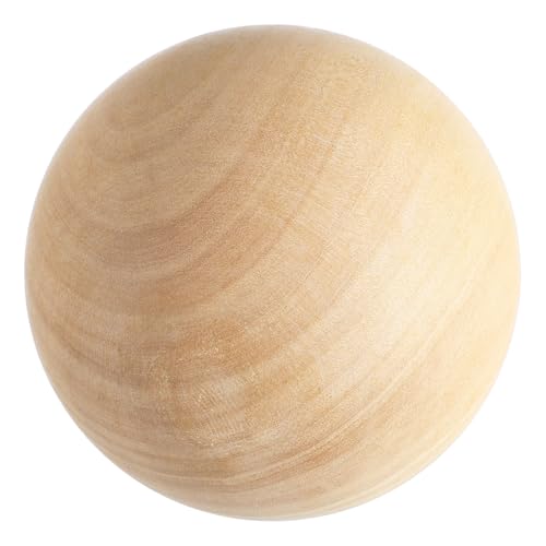 AKOOSY Runde Holzkugel für DIY Projekte Glatte Oberfläche Solide und Robust für Bastelarbeiten Malen und Heimdekoration Unlackiertes Holz AKOOSY Runde Holzkugel für DIY Projekte Glatte Oberfläche Solide und Robust für Bastelarbeiten Malen und Heimdekoration Unlackiertes Holz von AKOOSY