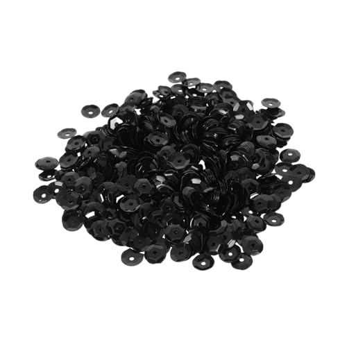 AKOOSY Schwarze DIY Pailletten für Basteln Glitzernde Flache Spangles Auffädeln und Dekorieren für Scrapbooking Patchwork und Handarbeit AKOOSY Schwarze DIY Pailletten für Basteln Glitzernde Flache Spangles Auffädeln und Dekorieren für Scrapbooking Patchwork und Handarbeit von AKOOSY
