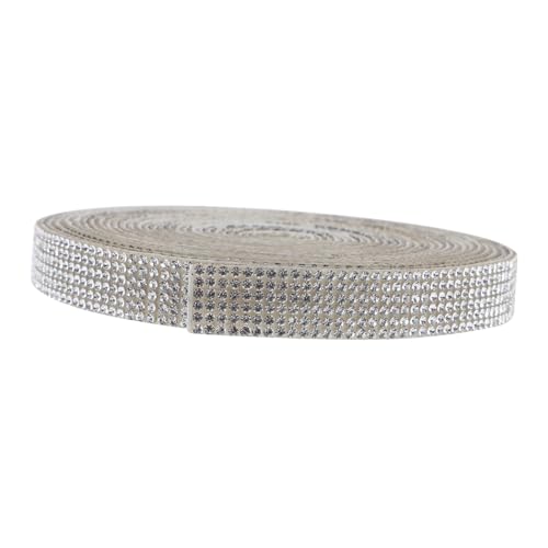 AKOOSY Selbstklebendes Strassband Yards Kristall Glitzerband DIY Bastelband für Schmuck Handwerk Dekoration Auto Hochzeit Bühnenauftritt von AKOOSY