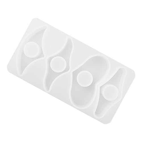 AKOOSY Silikonform Lesezeichen DIY Gießform Flexibel Langlebig für Epoxidharz UV Harz Kerzenwachs Geeignet Kreativer Buchseitenhalter Thumb Ring Mold für Buchdeko von AKOOSY